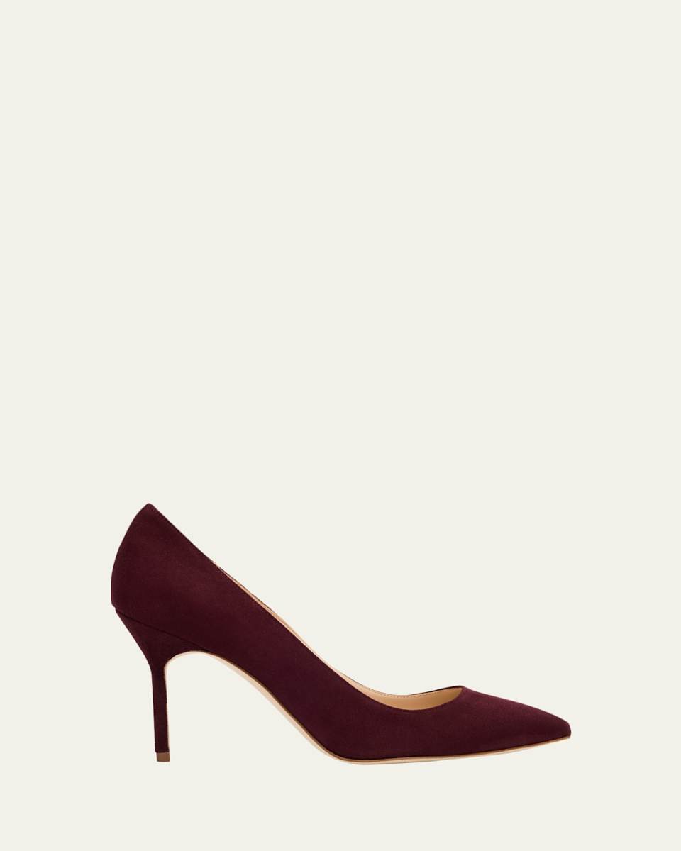 BB Classic Suede Stiletto Pumps